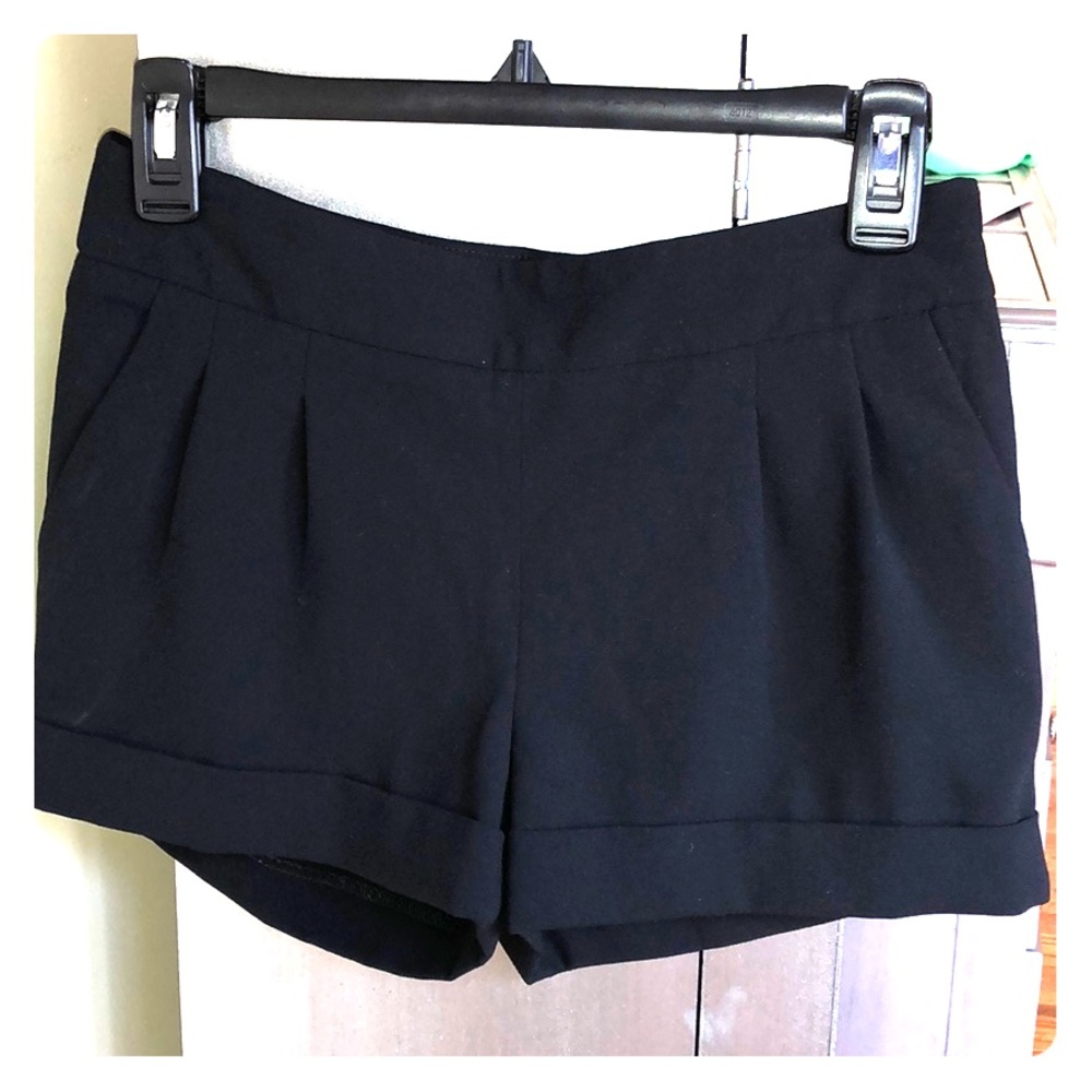 Express Black Dress Shorts